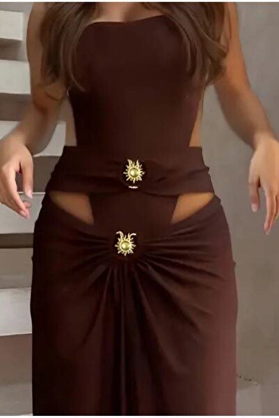 G&H UNDERWEAR Σετ μαγιό Elitebrown Pareo