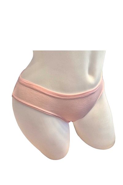 GMDPstore 5-Piece Plain Bikini Panties – High Elasticity & Daily Comfort (95% Cotton, 5% Elastane)