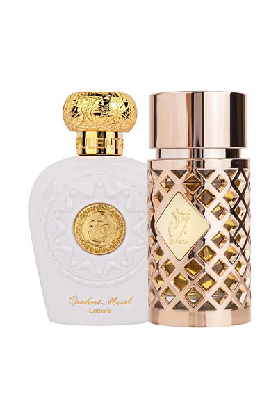 lattafa Set Opulent Musk + Jazzab Gold