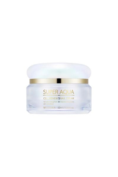 Missha Moisturizing & regenerating cream (based on snail mucin), Missha, 52 ml