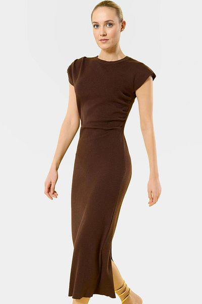 PayBuy Stylish Midi Knitwear Dress Bodycon Fit for Daily Use Look