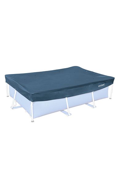 Intex Prelata rectangulara pentru piscina Intex 28038, 300x200xH20 cm, PVC, bleumarin