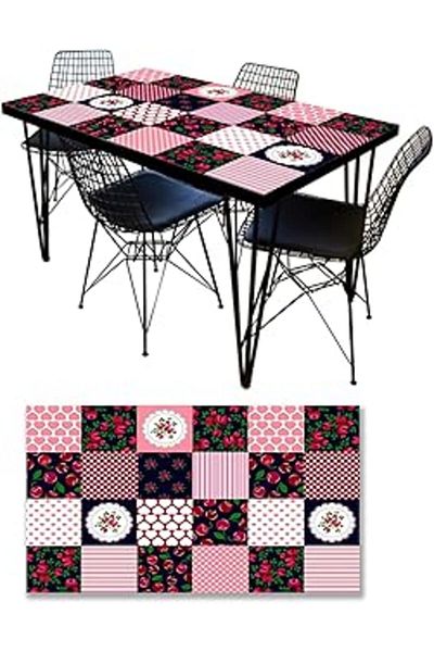 NETWORK ART Table Covering Foil Furniture Table Covering Foils Cherry Heart