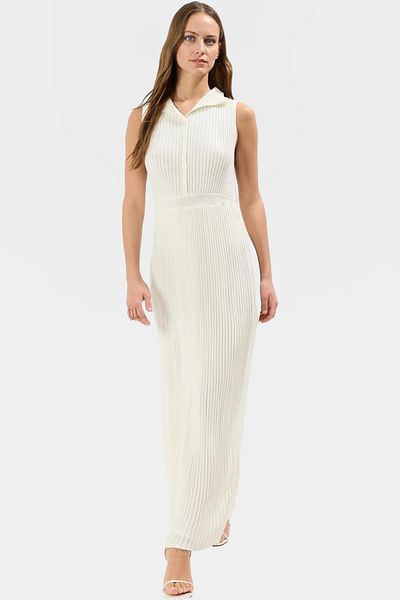 PayBuy Summer Midi a Line Knitwear Dress Stylish and Comfortable Daily Use Modern Style Special Design