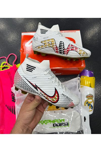 AİRBOOM Pro Crampon Set+Shin Guard+Bag+Socks