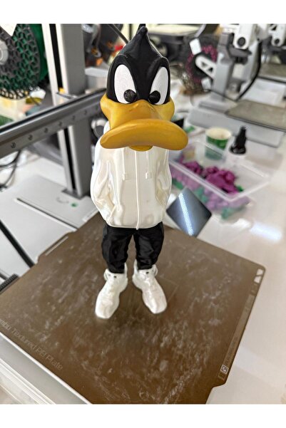 TriVox3D DAFFY DUCK ÇİZGİ FİLM KARAKTERİ FİGÜRÜ (25 CM)