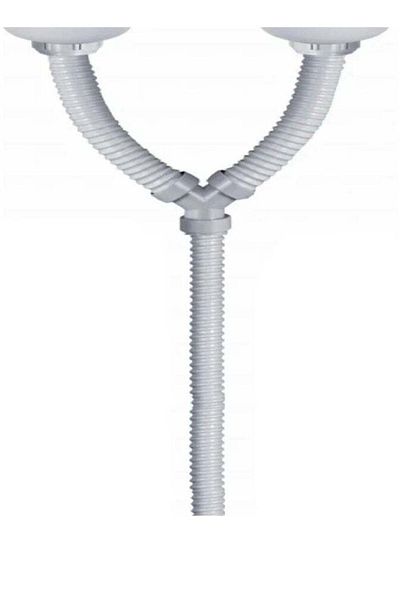 dayzer Sink Drain Hose for Double Kitchen Sink 1.5 inch