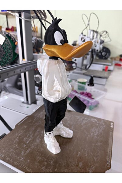 TriVox3D DAFFY DUCK ÇİZGİ FİLM KARAKTERİ FİGÜRÜ (25 CM)