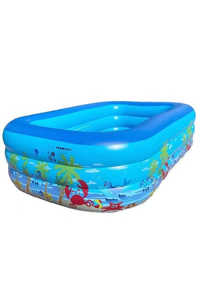 OEM Inflatable Pool for Children 305x175x55 cm Garden Outdoor Summer Fun Water Play