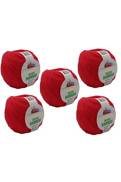 Himalaya ديلوكس بامبو، 5 يماك، 500 جرام، خيط سترة كارديجان 124-10
