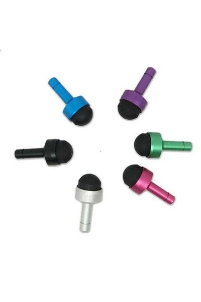 OEM Dust plug for 3.5mm Jack with stylus for touch screens - set of 5 pieces - DAPJ35S
