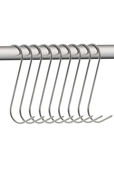 WTO Set 15 carlige din inox pentru afumatoare WTO®, capacitate maxima de incarcare 15 kg, 15 cm