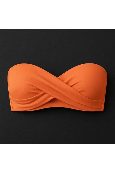 Pierre Cardin Μπικίνι με ψηλόμεσο στράπλες με επένδυση Bonie Garden 231225-D