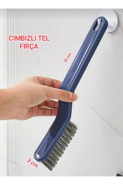 HZL HOME Cimbizli - Wire Brush Multifunctional Cleaning Brush