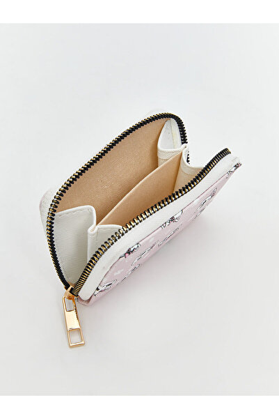 LC Waikiki Baskılı Fermuarlı Kız Çocuk Cüzdan