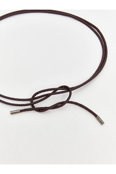 LC Waikiki Leather Look Women's Rope Belt