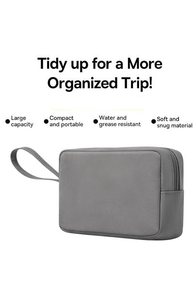 VENDIX Handbag for Men, Tech Organizer with Multiple Compartments WATER-RESISTANT Clutch Bag