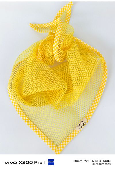 Handmade Betty Bands Fishnet Bandana