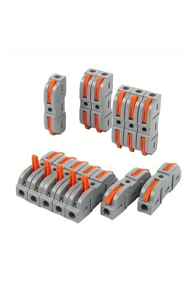 Generic 25Self-Locking Wire Connectors No Soldering,Cutting Self-Connecting 4 Home,Professional,Automotive
