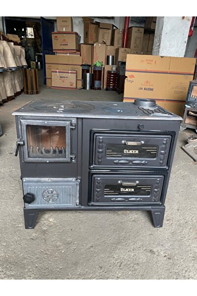 Home MAT ŞÖMİNE TUĞLALI ÇİFT FIRIN KUZİNE SOBA