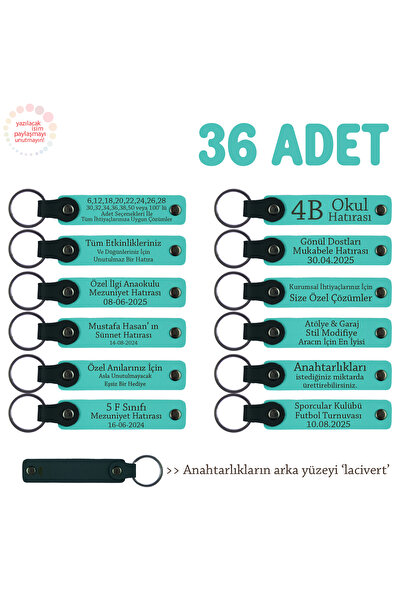 Miaju مجموعة هدايا خاصة للمشاركين في التدريب مكونة من 36 قطعة، سلسلة مفاتيح م...