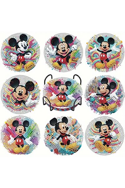 BGA ELMAS BOYAMA BARDAK ALTLIĞI SETİ ÇOCUKLAR YETİŞKİLER İÇİN EĞLENCELİ EĞİTİ...