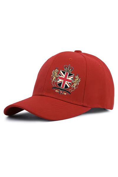 LEIVOR United Kingdom Great Britain Printed Snapback Hat