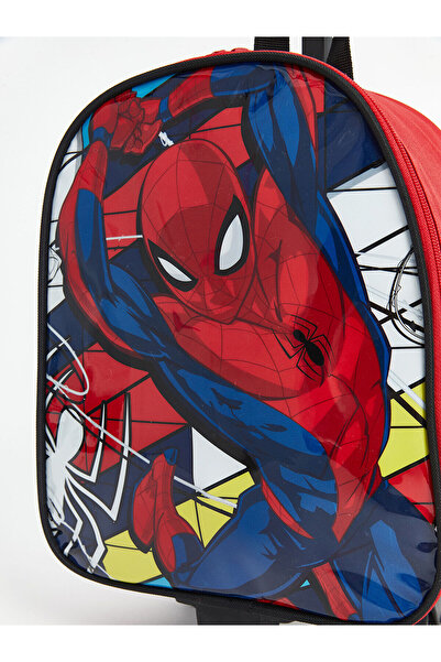 LC Waikiki Spdier-Man Baskılı Erkek Çocuk Çekçekli Çanta