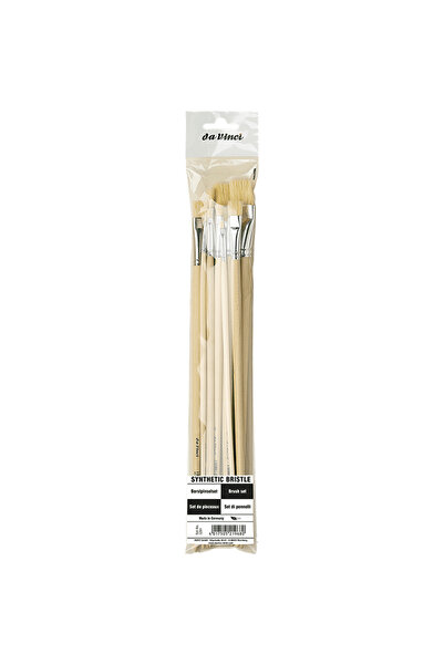 Da Vinci Synthetic Bristle Brush Set Long Handle 5291