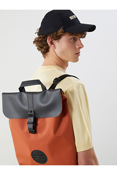 LC Waikiki Ozmarka New Season Leather Look Men's Backpack