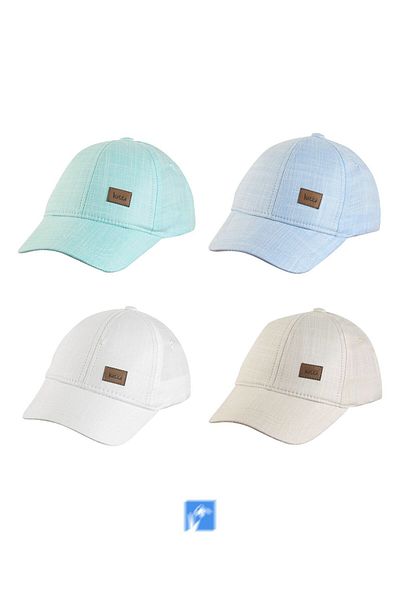 Kardelen Butik Denizli (65% Cotton 35% Polyester) Embroidered Baby Boy Hat (0-18 Months) (Size 44-46 cm)