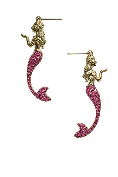 Venus Design Çelik Deniz Kızı Küpe