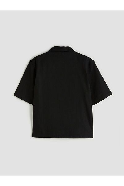 LC Waikiki Мъжка риза LCW Vision Regular Fit с къс ръкав и поплин
