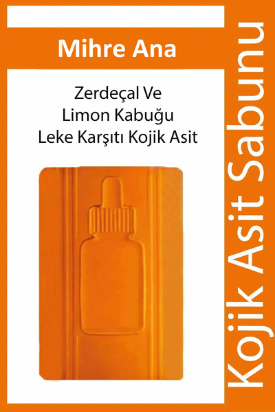Mihre Ana Kojic Asit Sabunu, Zerdeçal Ve Kojik Asit Etkisi Ile Leke Karşıtı K...