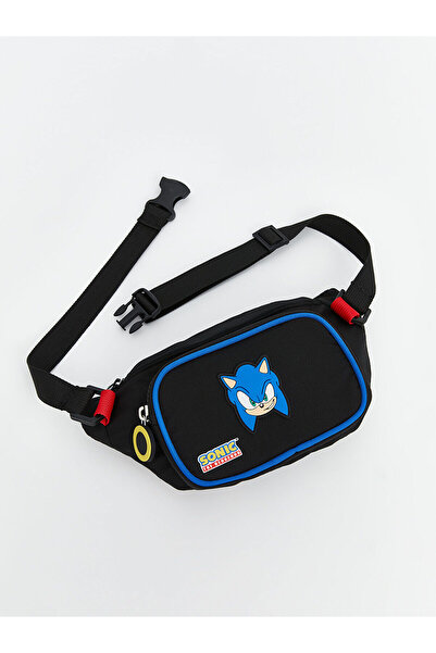LC Waikiki Sonic Baskılı Erkek Çocuk Göğüs Çantası