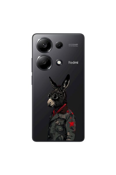 Dali Design حافظة شفافة متوافقة مع هاتف Xiaomi Redmi Note 13 Pro بتصميم حصان ...