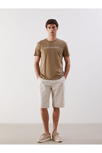 LC Waikiki Νέα σεζόν Άνετη Ανδρική Βερμούδα Gabardine - S5FH41Z8