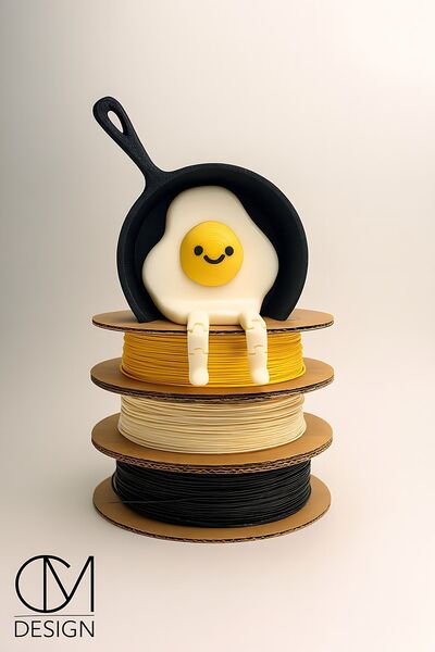 BaBaWoSs Dekoratif Mutfak Aksesuarı Tatlı Ve Şirin Görsel Kaliteli Baskı