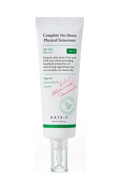 AXIS-Y Physical Sunscreen SPF50+ PA+++