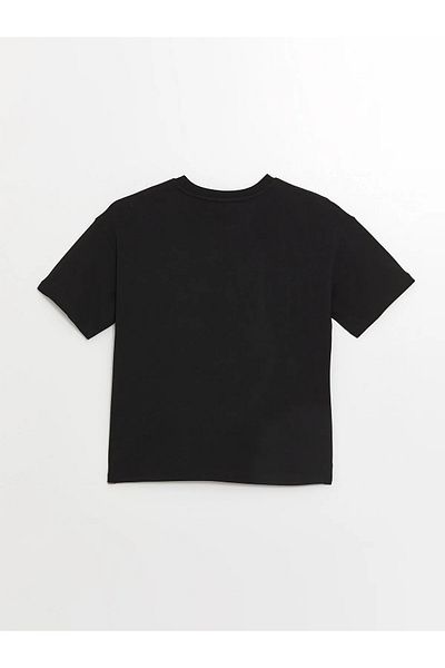 LC Waikiki Crew Neck Basic Short Sleeve Girl's T-Shirt