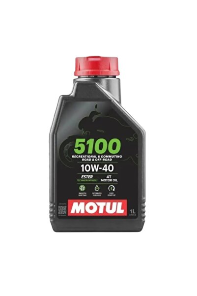 Motul 5100 10w40 1 Lt. 4 Zamanlı Motosiklet Yağı Made In France