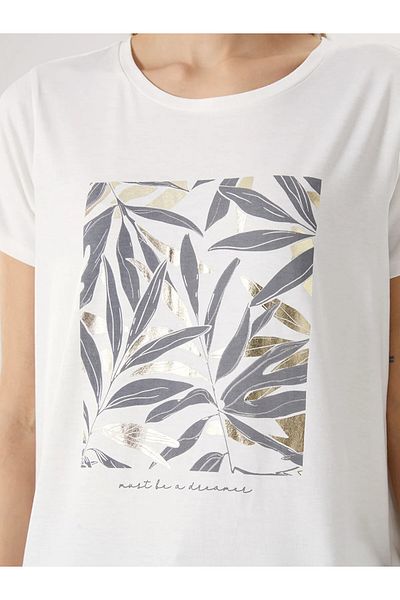 LC Waikiki Crew Neck Printed Women's T-Shirt