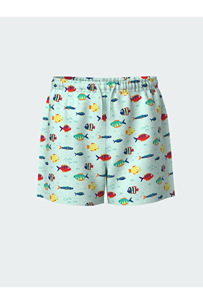 LC Waikiki Vizyon New Season Elastic Waist Boys' Swimming Shorts