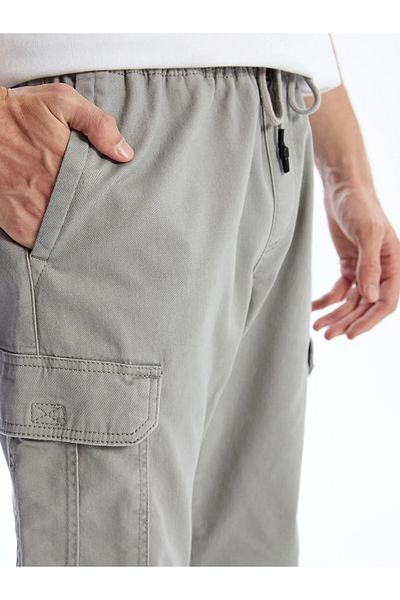 LC Waikiki Standard Mold Gabardine Men's Cargo Trousers