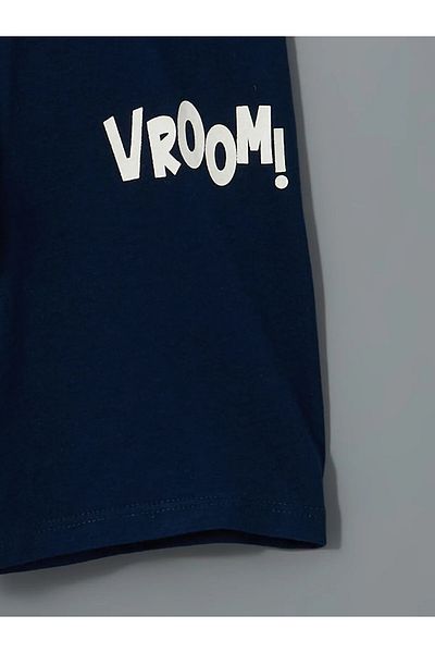 LC Waikiki Crew Neck Men's Shorts Pajama Set