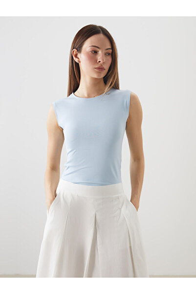 LC Waikiki Özmarka New Season Crew Neck Women's Tank Top