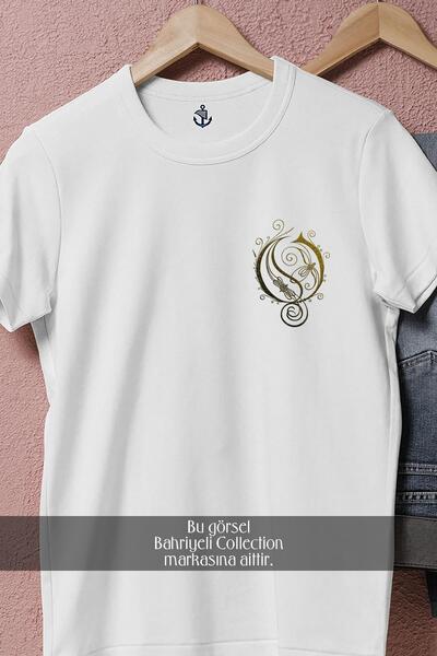 Bahriyeli Collection Μπλουζάκι Unisex με σχέδιο τσέπης oversized Opeth Icon