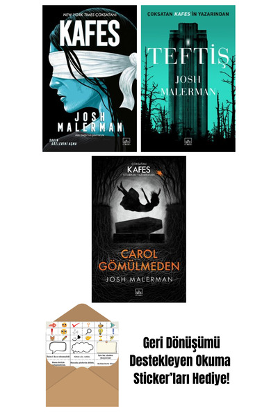 İthaki Yayınları Kafes – Sakın Gözlerini Açma + Teftiş + Carol Gömülmeden