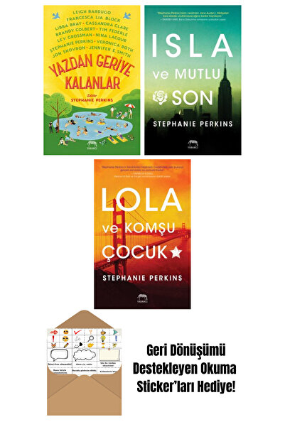 İthaki Yayınları Yazdan Geriye Kalanlar + Isla ve Mutlu Son + Lola ve Komşu Ç...