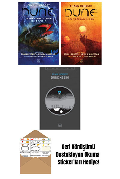 İthaki Yayınları Dune Grafik Roman: 2. Kısım – Muad’Dib + Dune – Grafik Roman...